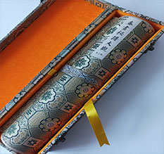 硚口书画装裱案例